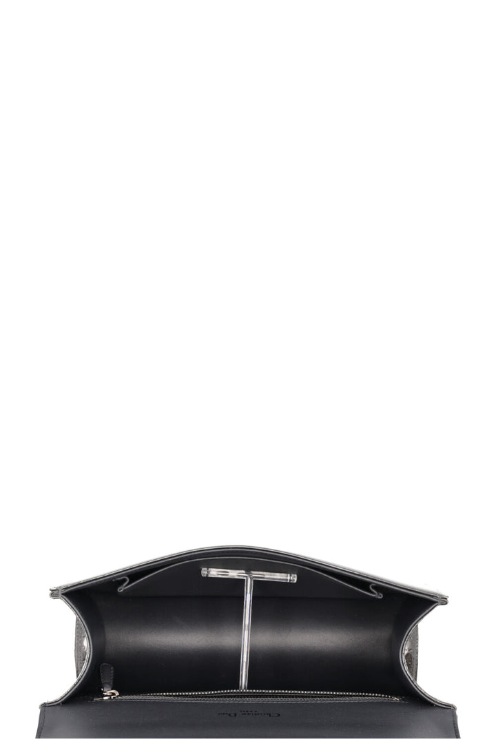CHRISTIAN DIOR Diorama Bag Metallic Silver