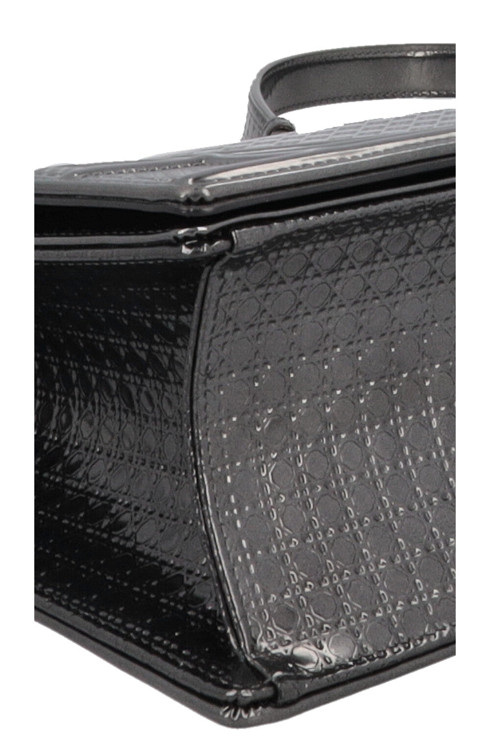 CHRISTIAN DIOR Diorama Bag Metallic Silver