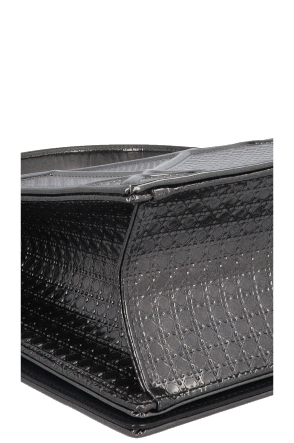 CHRISTIAN DIOR Diorama Bag Metallic Silver
