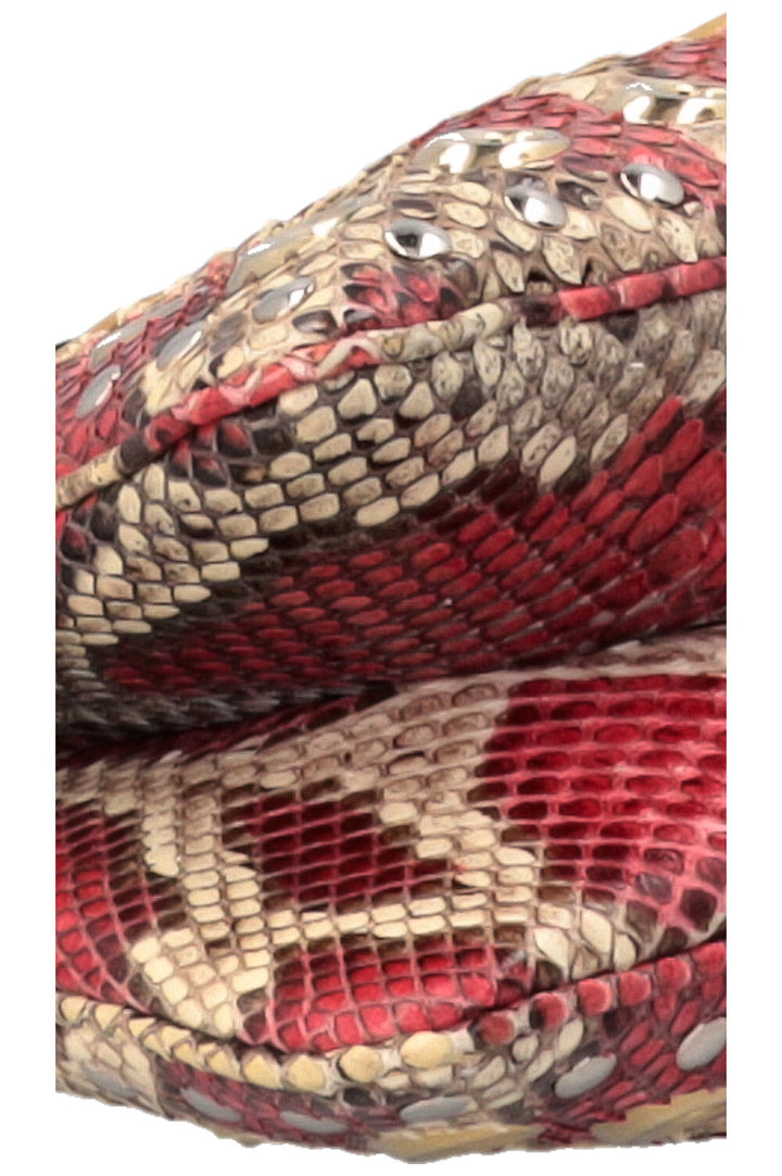GUCCI Grand cabas Arli en python rouge et crème