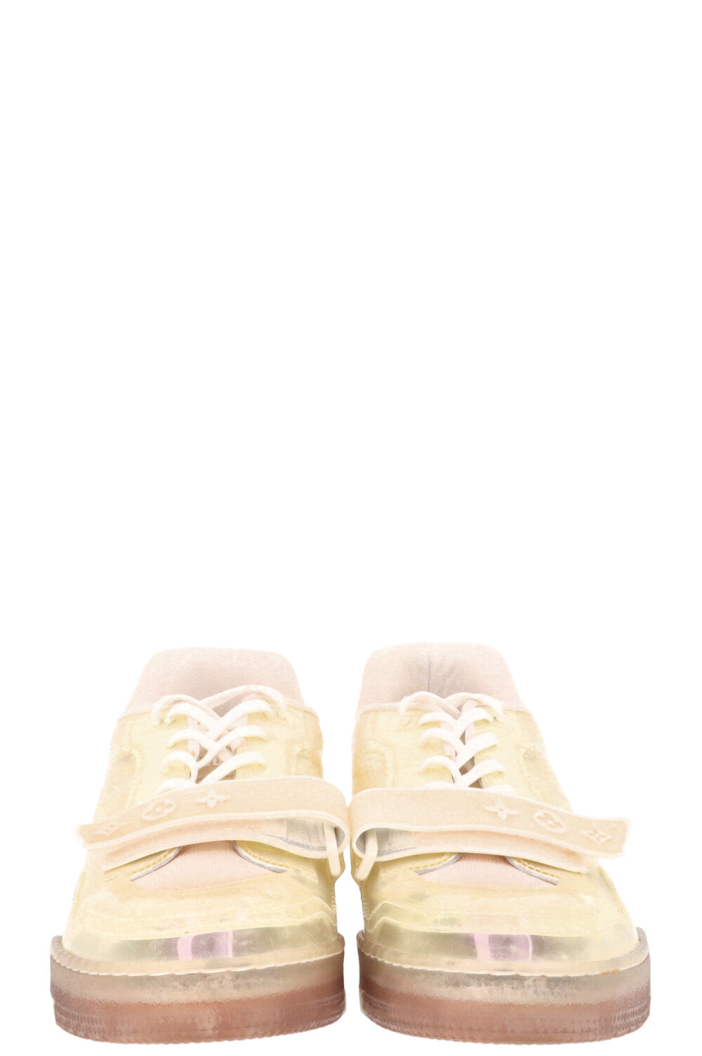 LOUIS VUITTON Trainer Sneakers Transparent