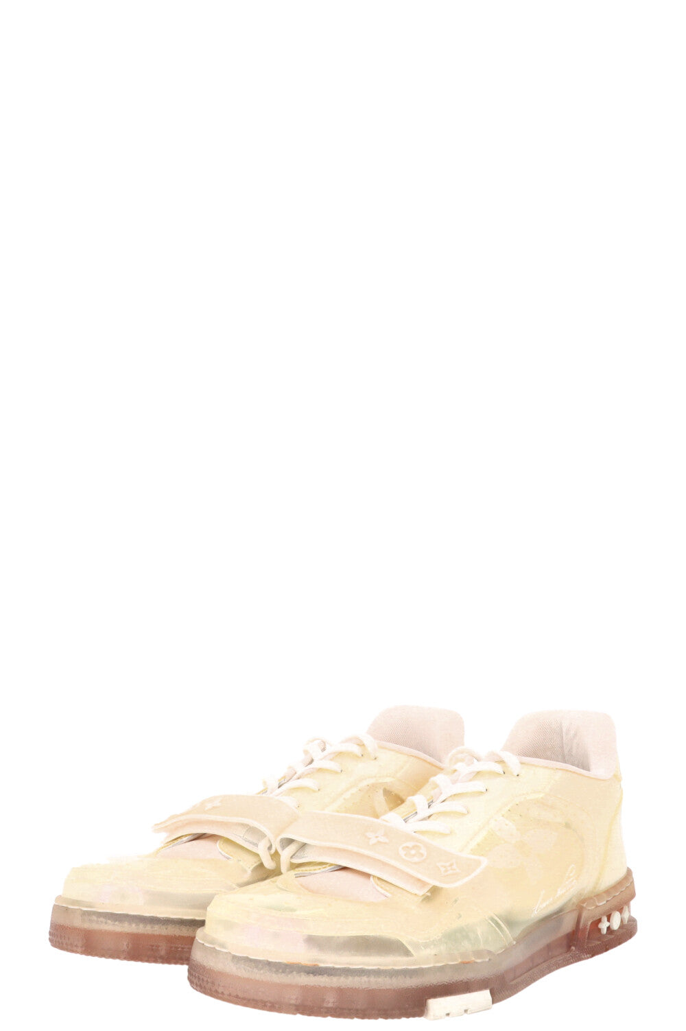 LOUIS VUITTON Trainer Sneakers Transparent
