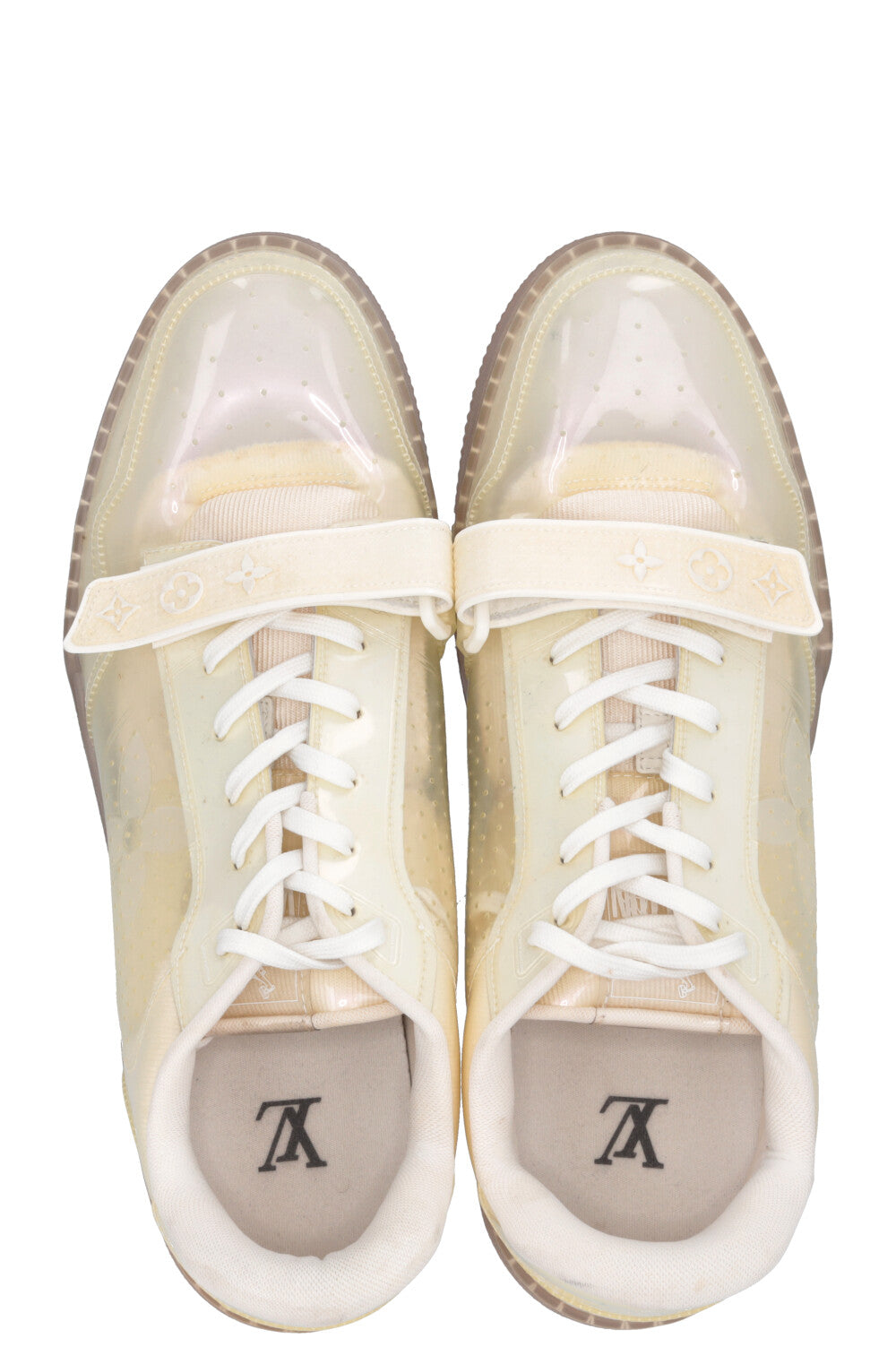 LOUIS VUITTON Trainer Sneakers Transparent