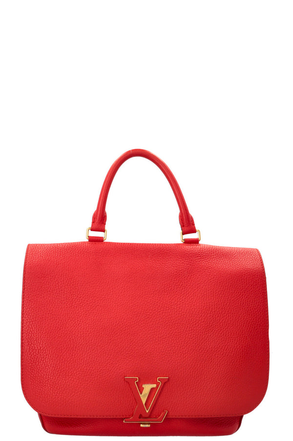 LOUIS VUITTON Sac à bandoulière Volta Taurillon Rouge