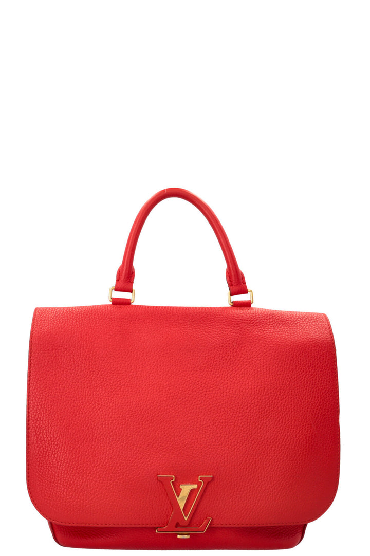LOUIS VUITTON Sac à bandoulière Volta Taurillon Rouge