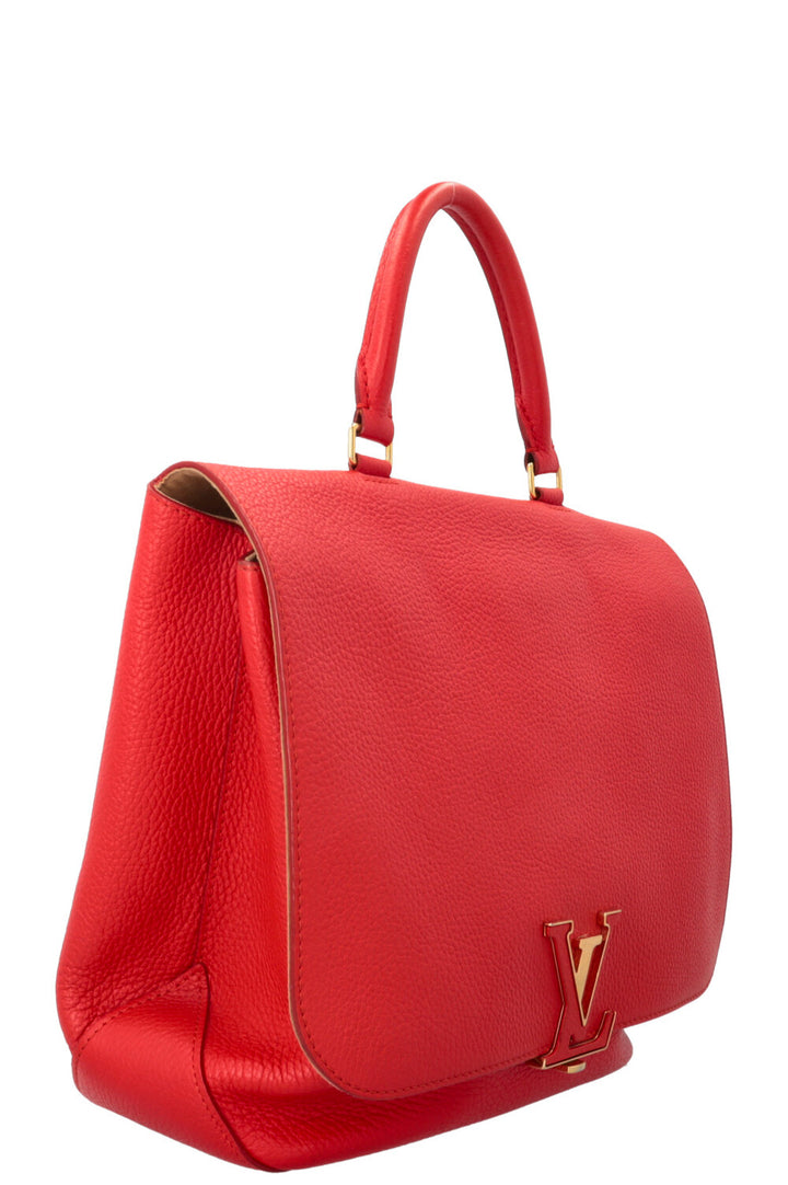 LOUIS VUITTON Sac à bandoulière Volta Taurillon Rouge