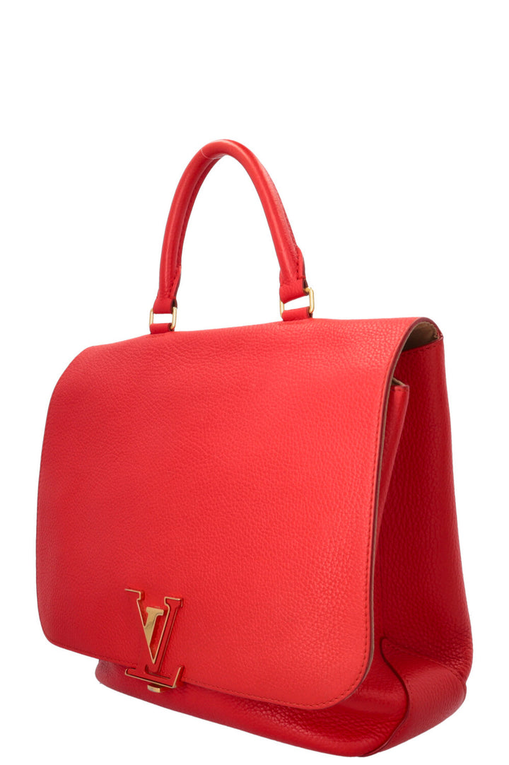 LOUIS VUITTON Sac à bandoulière Volta Taurillon Rouge