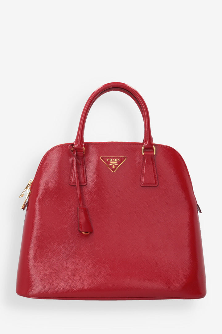PRADA Shiny Red Bag wenig schatten