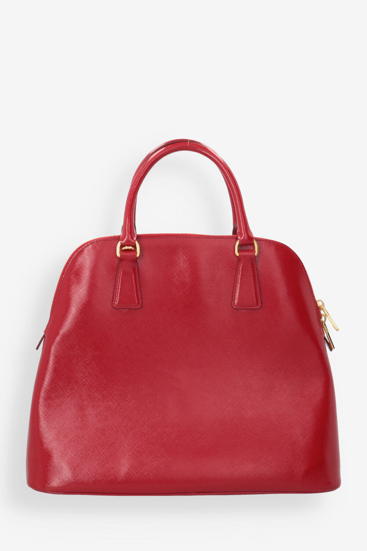 PRADA Shiny Red Bag wenig schatten