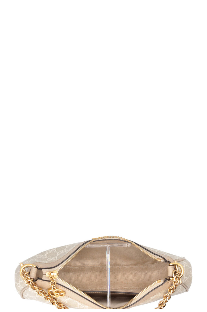 GUCCI Ophidia Shoulder Bag Small Supreme Beige