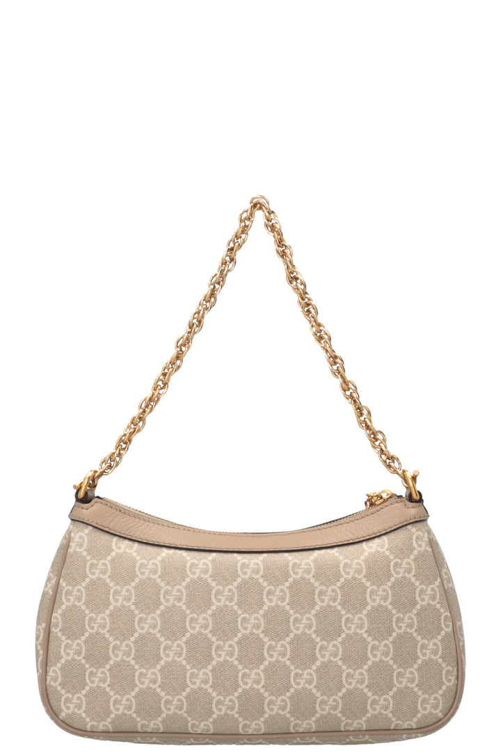 GUCCI Ophidia Shoulder Bag Small Supreme Beige