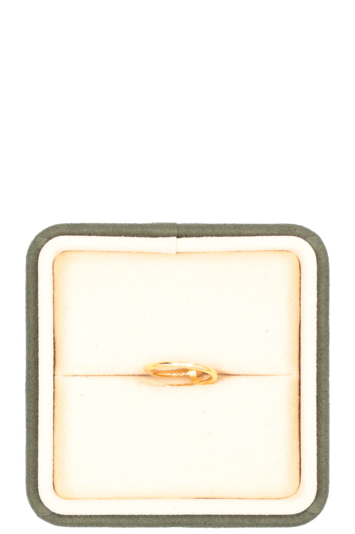 CARTIER Just Un Clou Ring Small 18k Yellow Gold