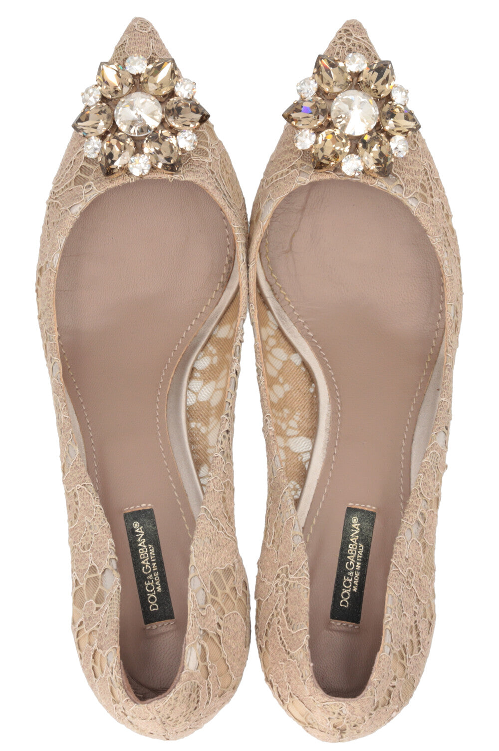 DOLCE&GABBANA Pumps Lace Taupe