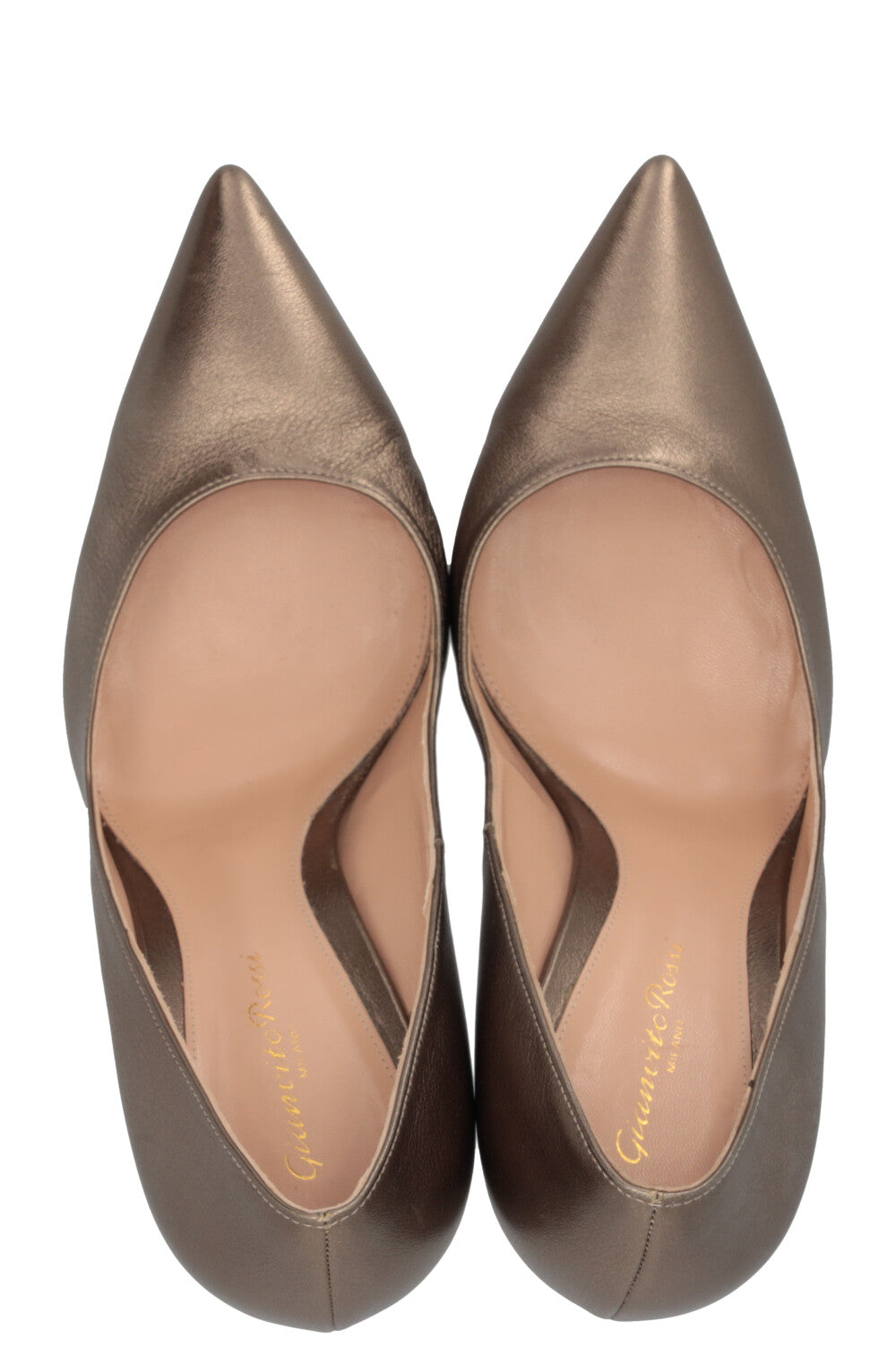 GIANVITO ROSSI Pumps Metallic Bronze