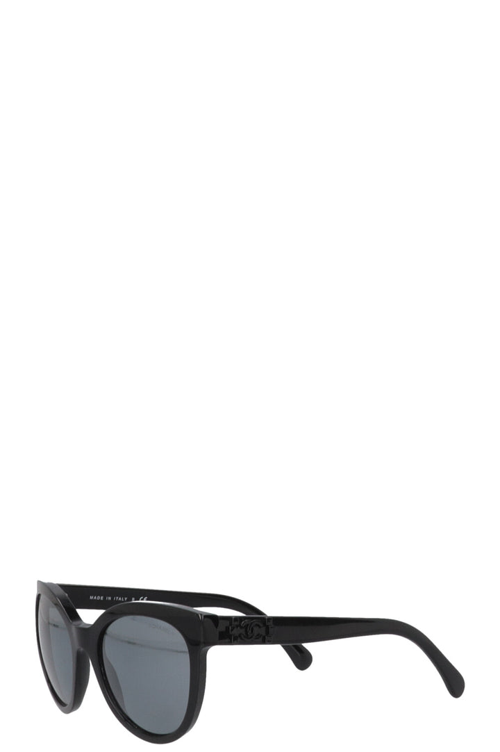 CHANEL Sunglasses Black c.501/26