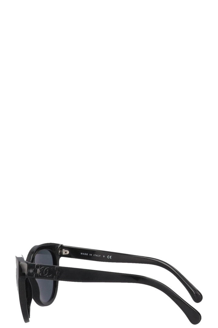 CHANEL Sunglasses Black c.501/26