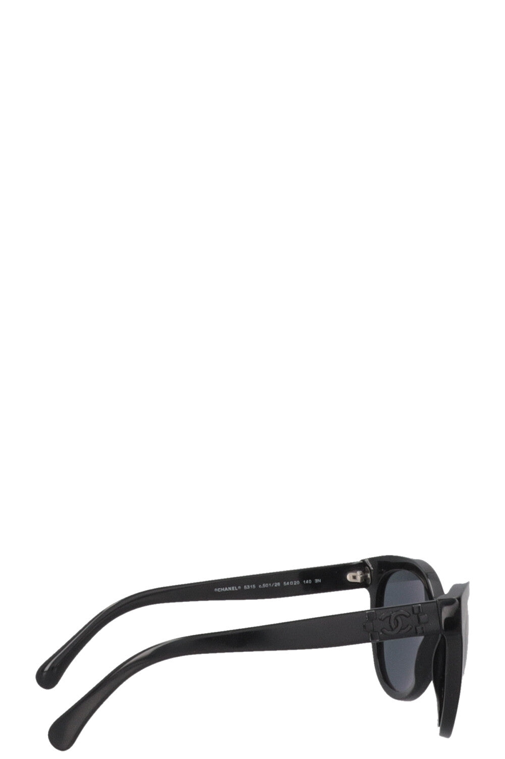 CHANEL Sunglasses Black c.501/26