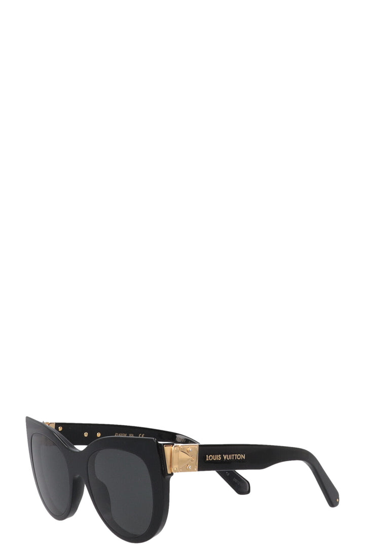 LOUIS VUITTON Casino Sunglasses Z1425W Black Gold