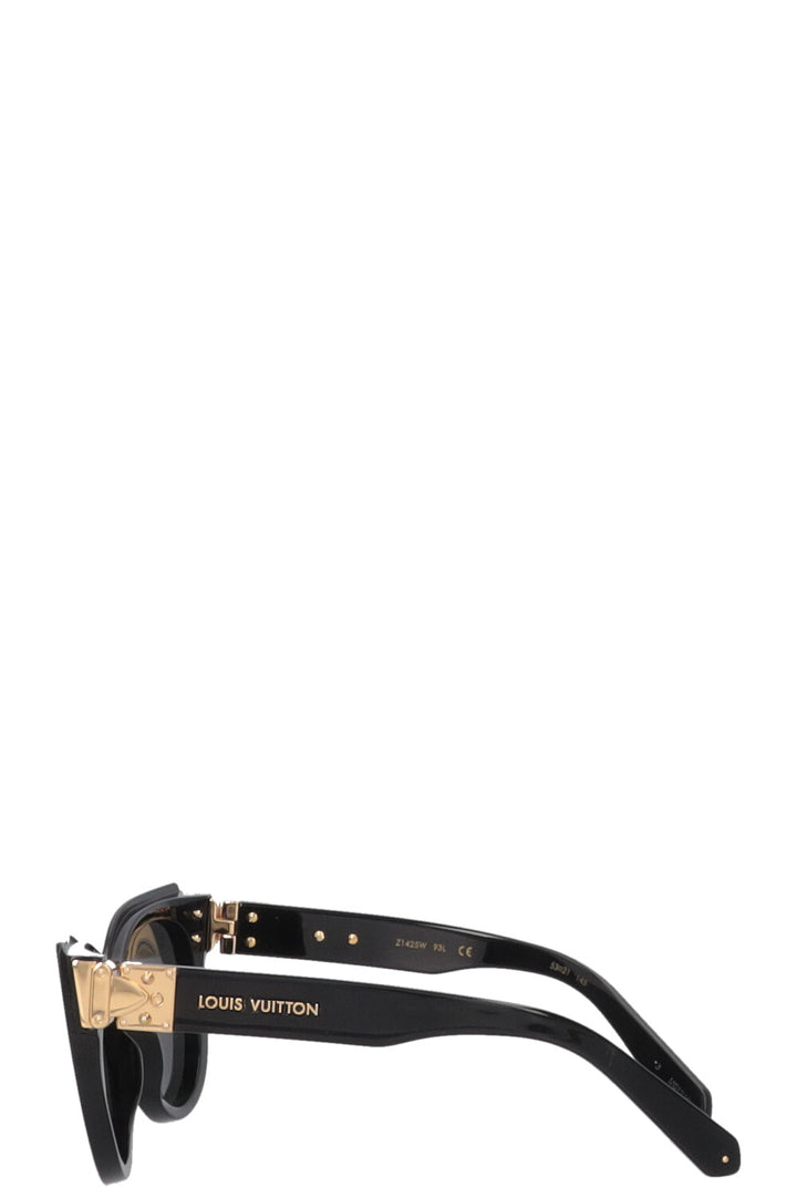 LOUIS VUITTON Casino Sunglasses Z1425W Black Gold