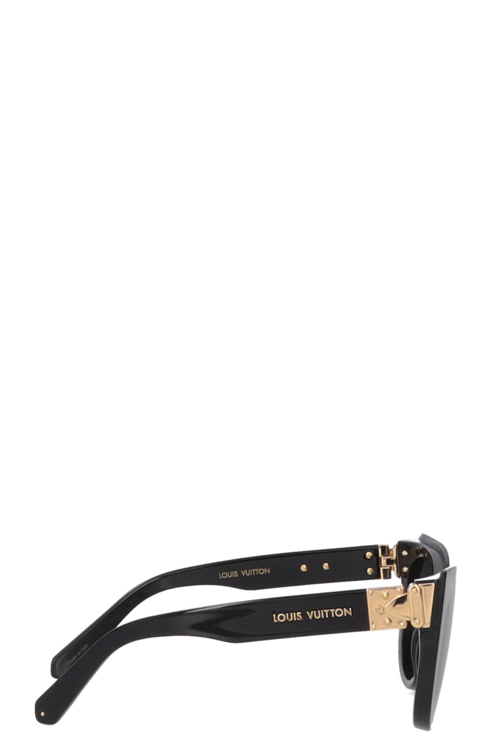 LOUIS VUITTON Casino Sunglasses Z1425W Black Gold