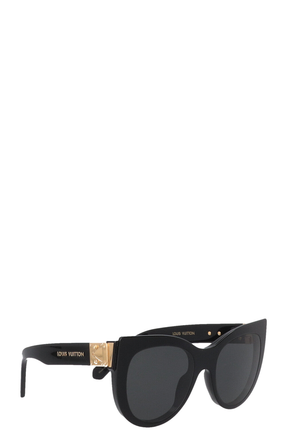 LOUIS VUITTON Casino Sunglasses Z1425W Black Gold
