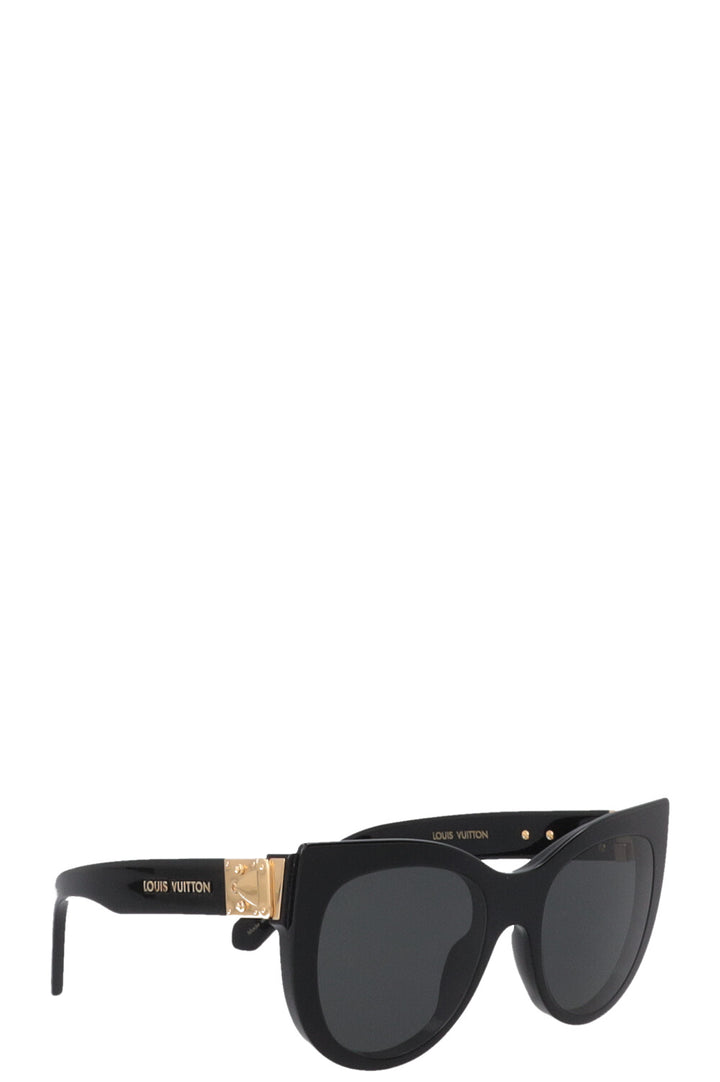 LOUIS VUITTON Casino Sunglasses Z1425W Black Gold