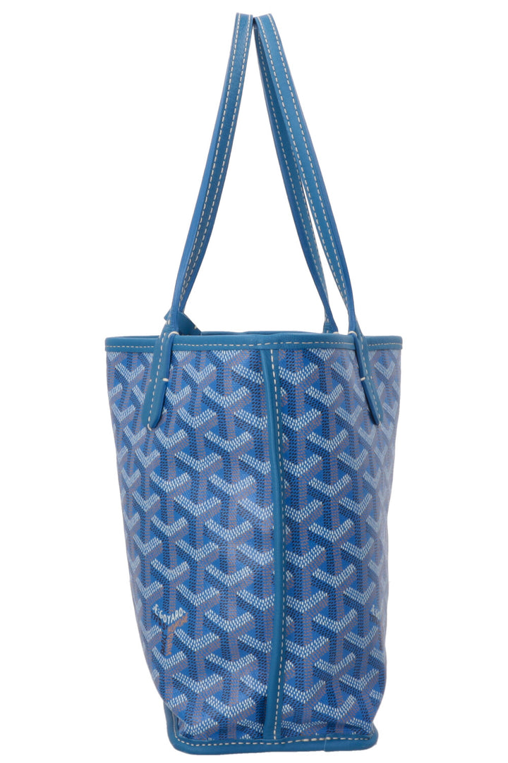 GOYARD Anjou Reversible Bag Mini Canvas Sky Blue