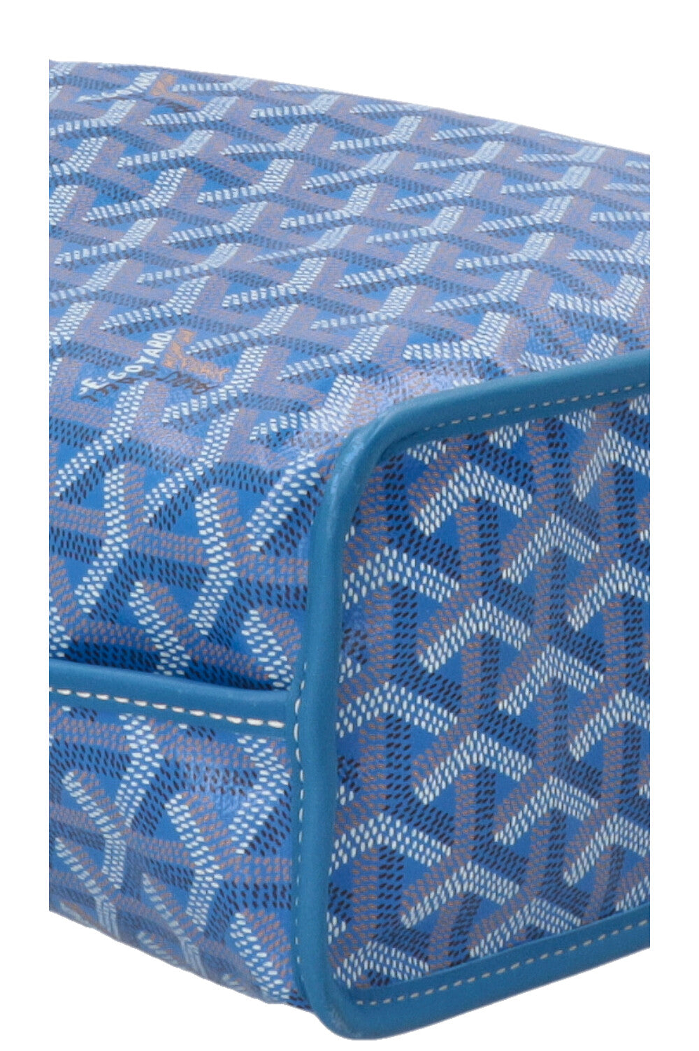 GOYARD Anjou Reversible Bag Mini Canvas Sky Blue