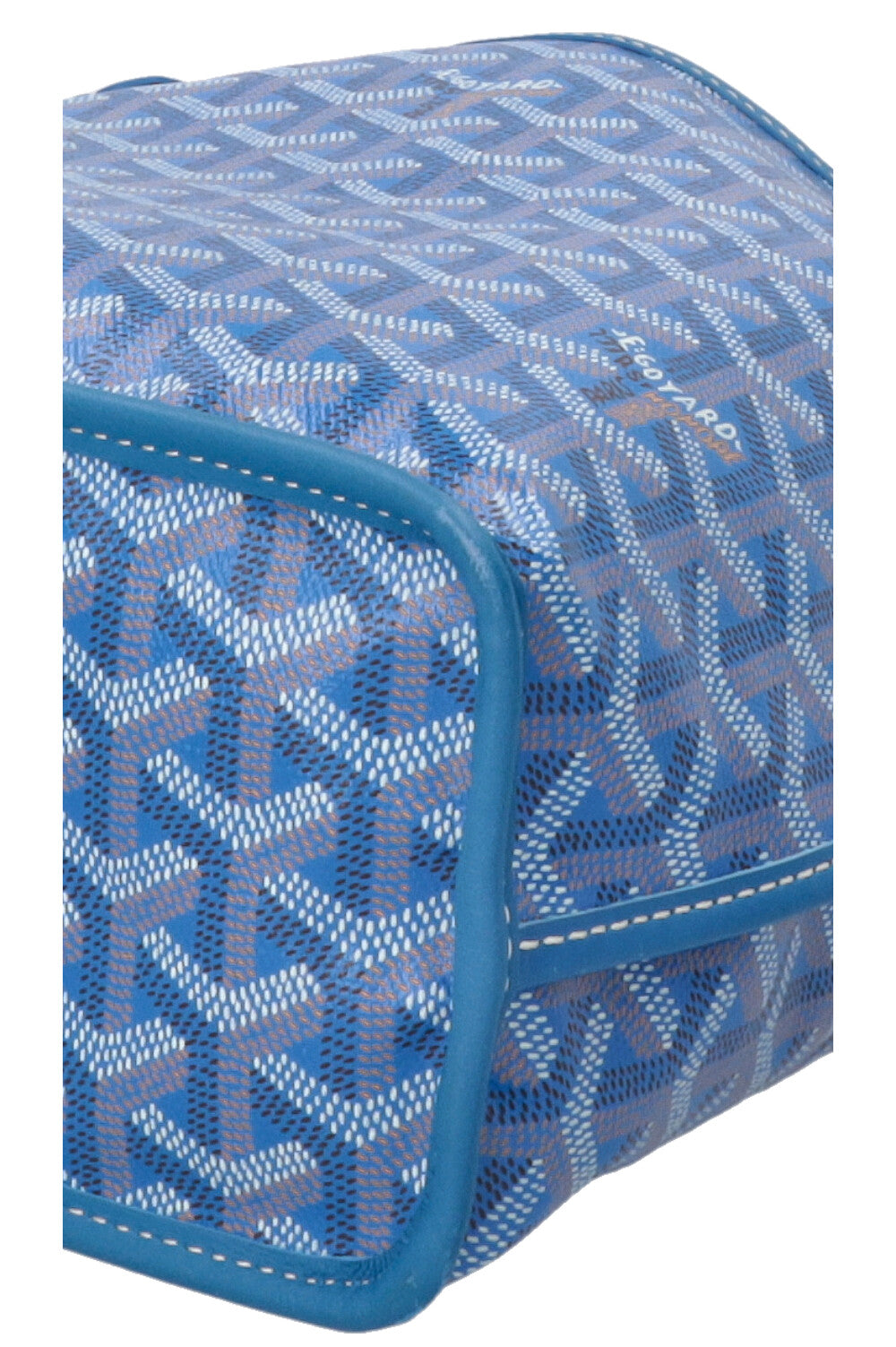 GOYARD Anjou Reversible Bag Mini Canvas Sky Blue