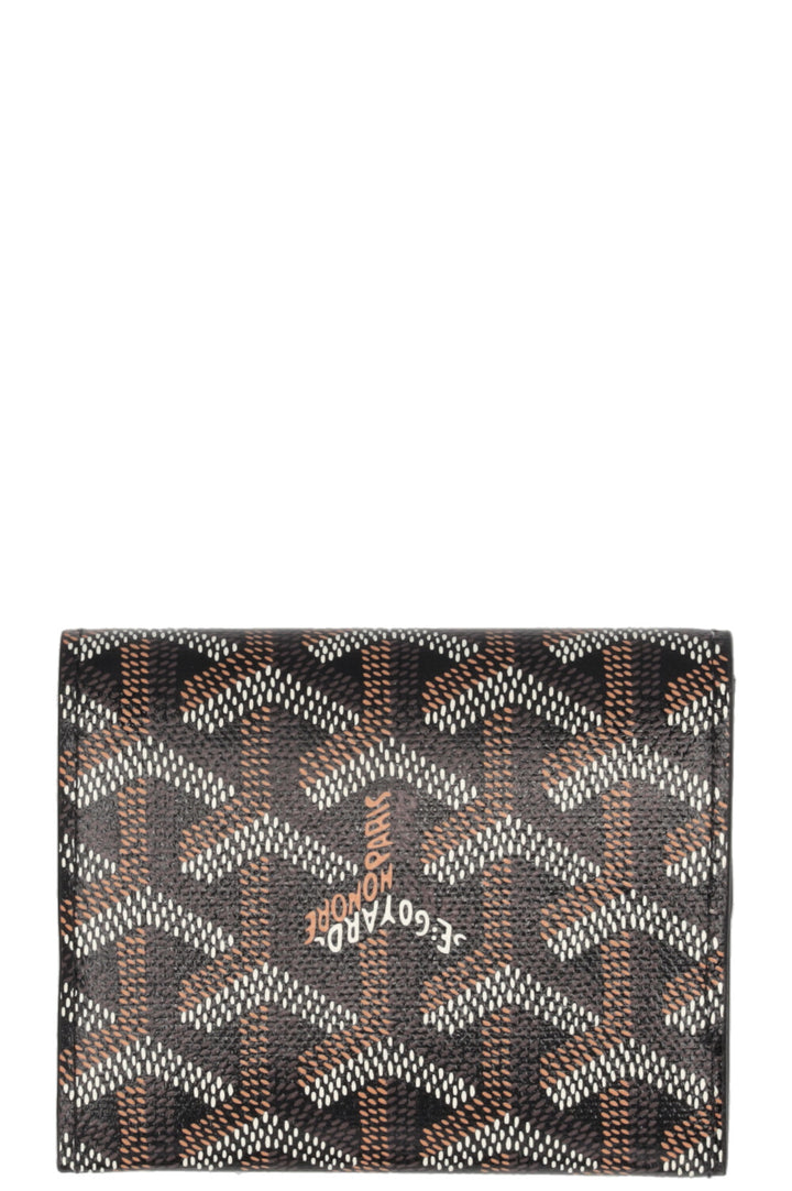 GOYARD Marigny Wallet Goyardine Canvas Black