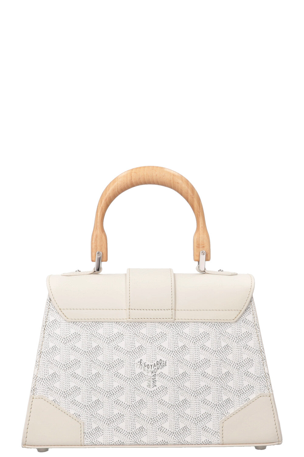 GOYARD Mini Saigon Bag White