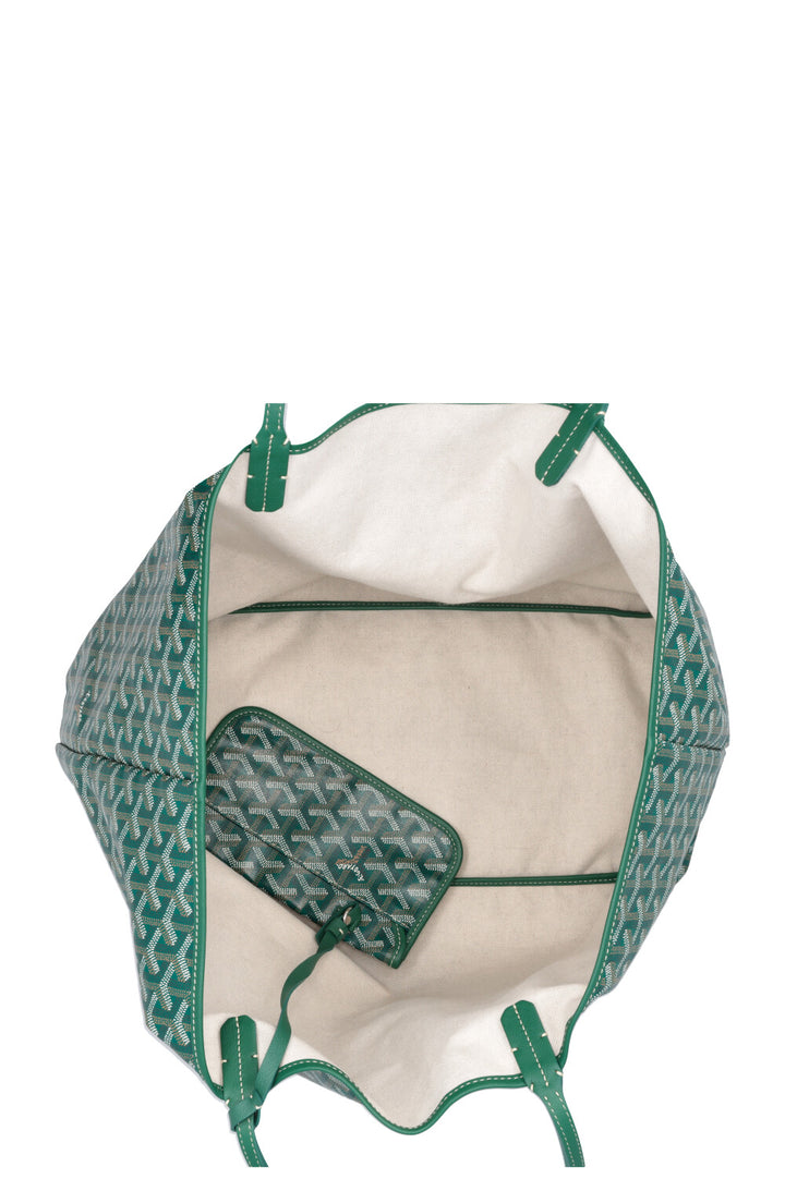 GOYARD Saint Louis GM Goyardine Canvas Green