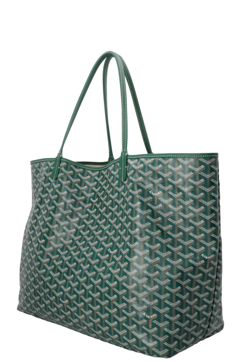 GOYARD Saint Louis GM Goyardine Canvas Green
