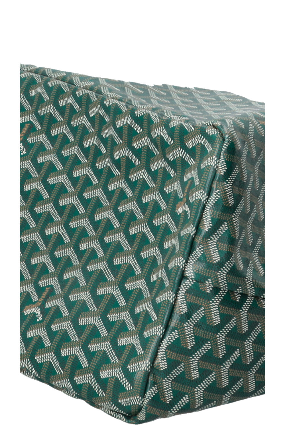 GOYARD Saint Louis GM Goyardine Canvas Green