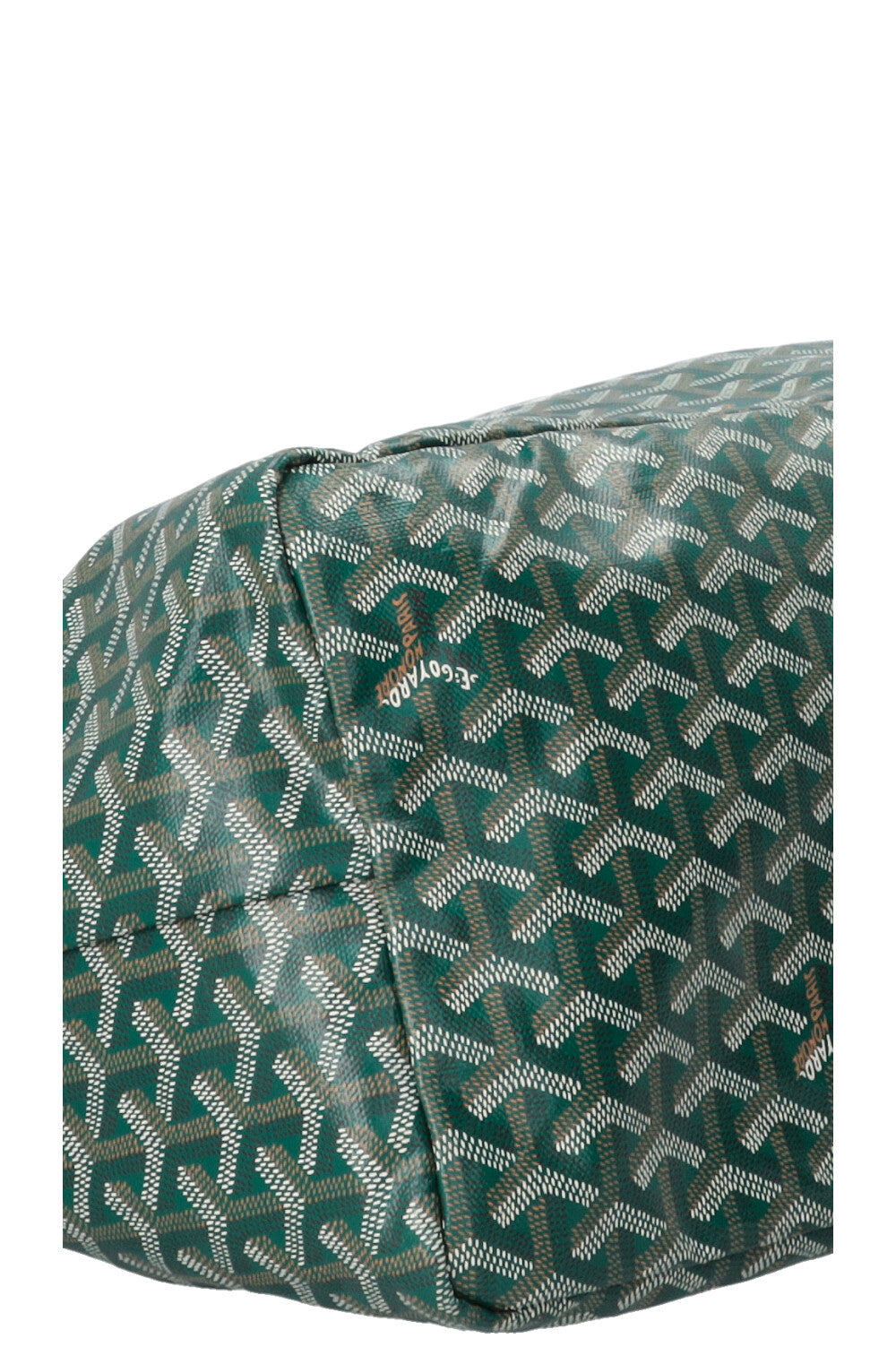 GOYARD Saint Louis GM Goyardine Canvas Green