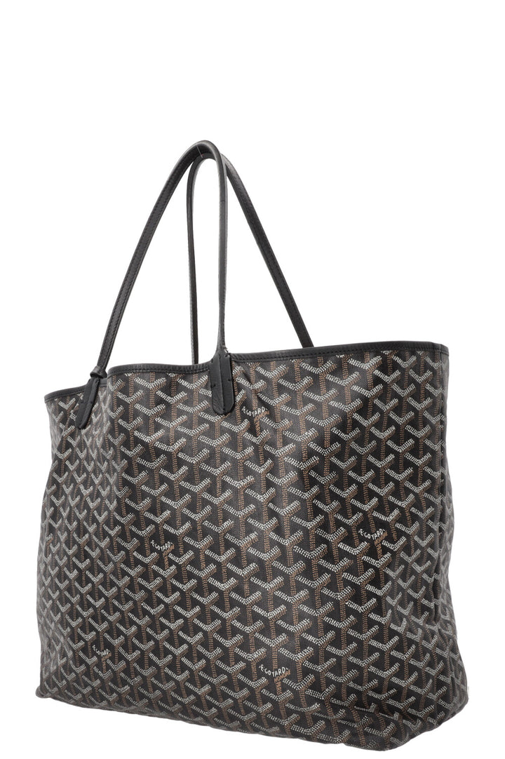GOYARD Saint Louise GM Bag Goyardine Black