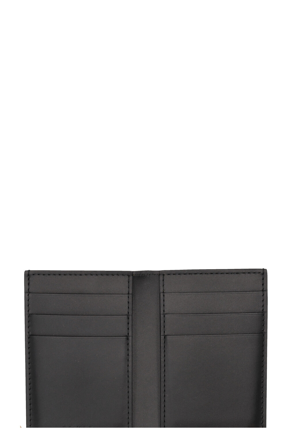 GOYARD Saint Pierre Card Wallet Goyardine Canvas Black