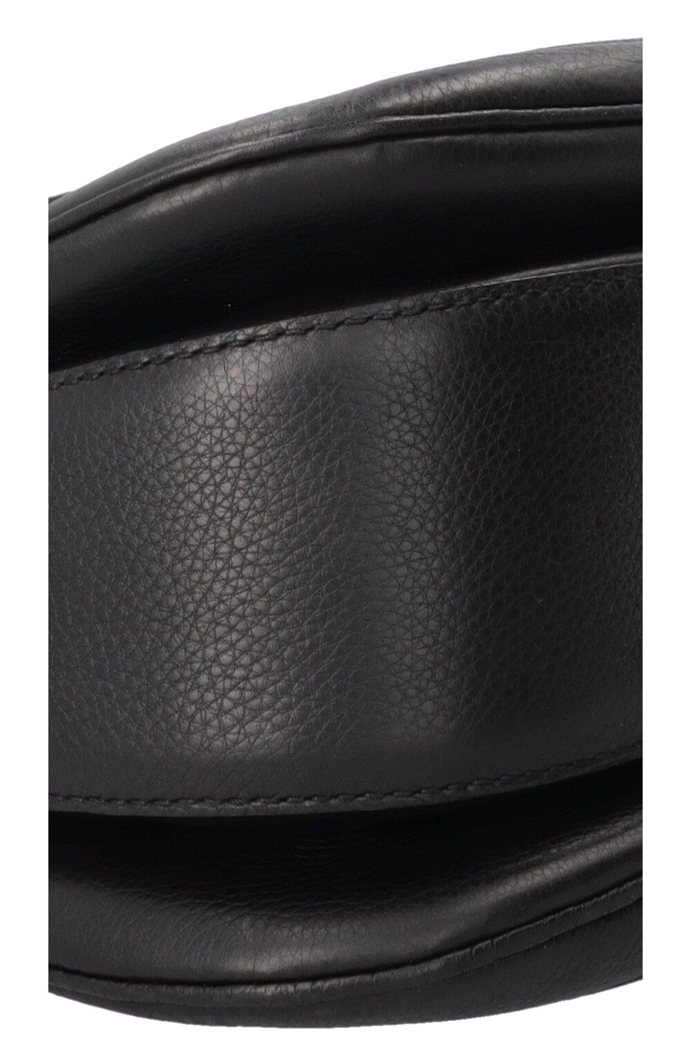 Sac GUCCI 1947 en néoprène avec anse en bambou et motif GG noir