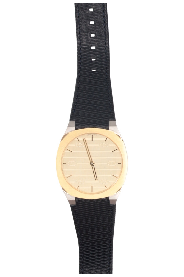 GUCCI 25H Watch 38mm 18K Gold Stainless Steel