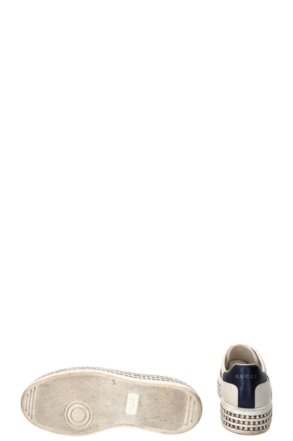 GUCCI Ace Bee Sneakers Leather White