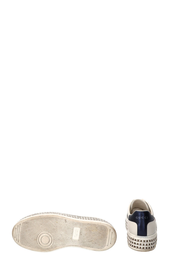 GUCCI Ace Bee Sneakers Leather White