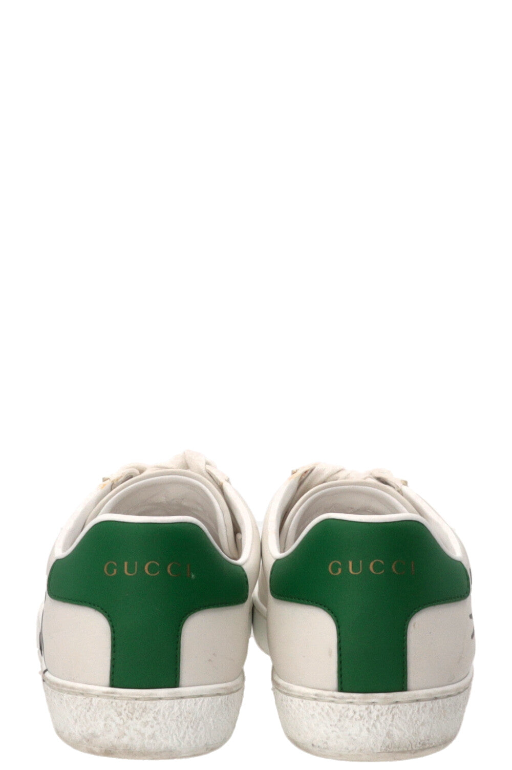 GUCCI Ace Kitten Logo Sneakers White