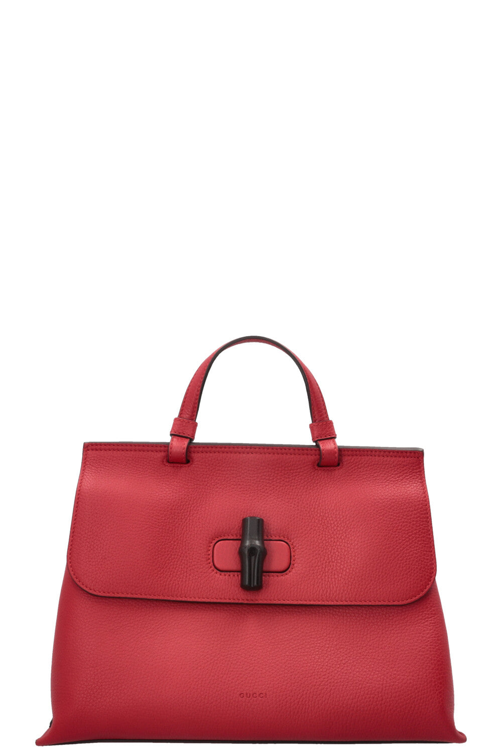 GUCCI Bamboo Daily Satchel Bag Red