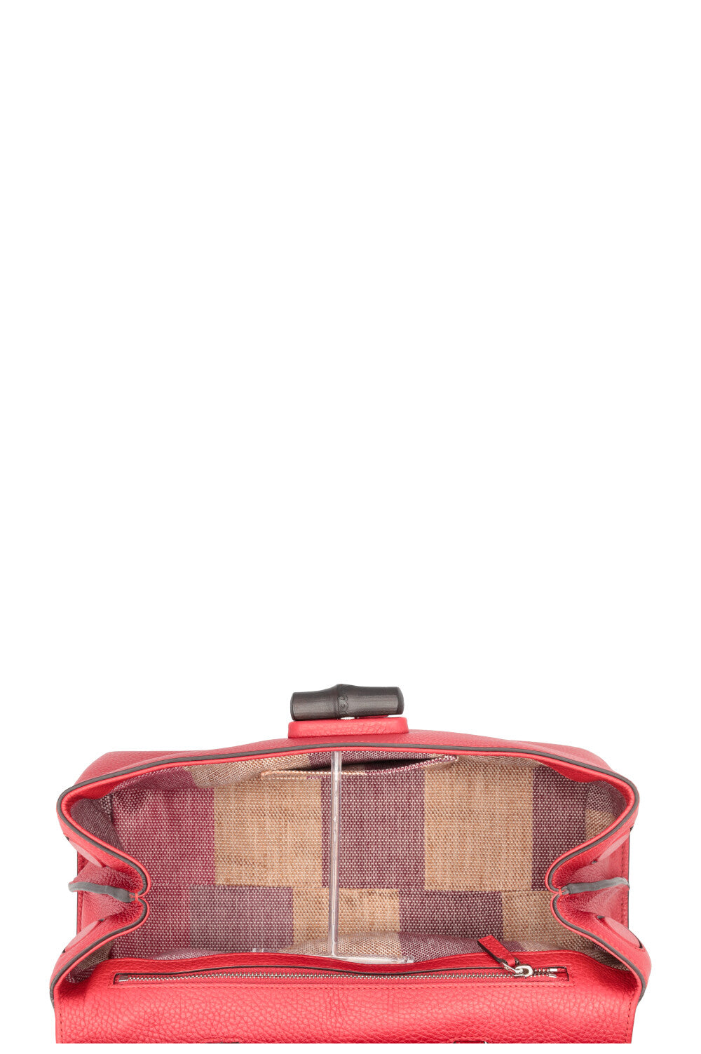 GUCCI Bamboo Daily Satchel Bag Red