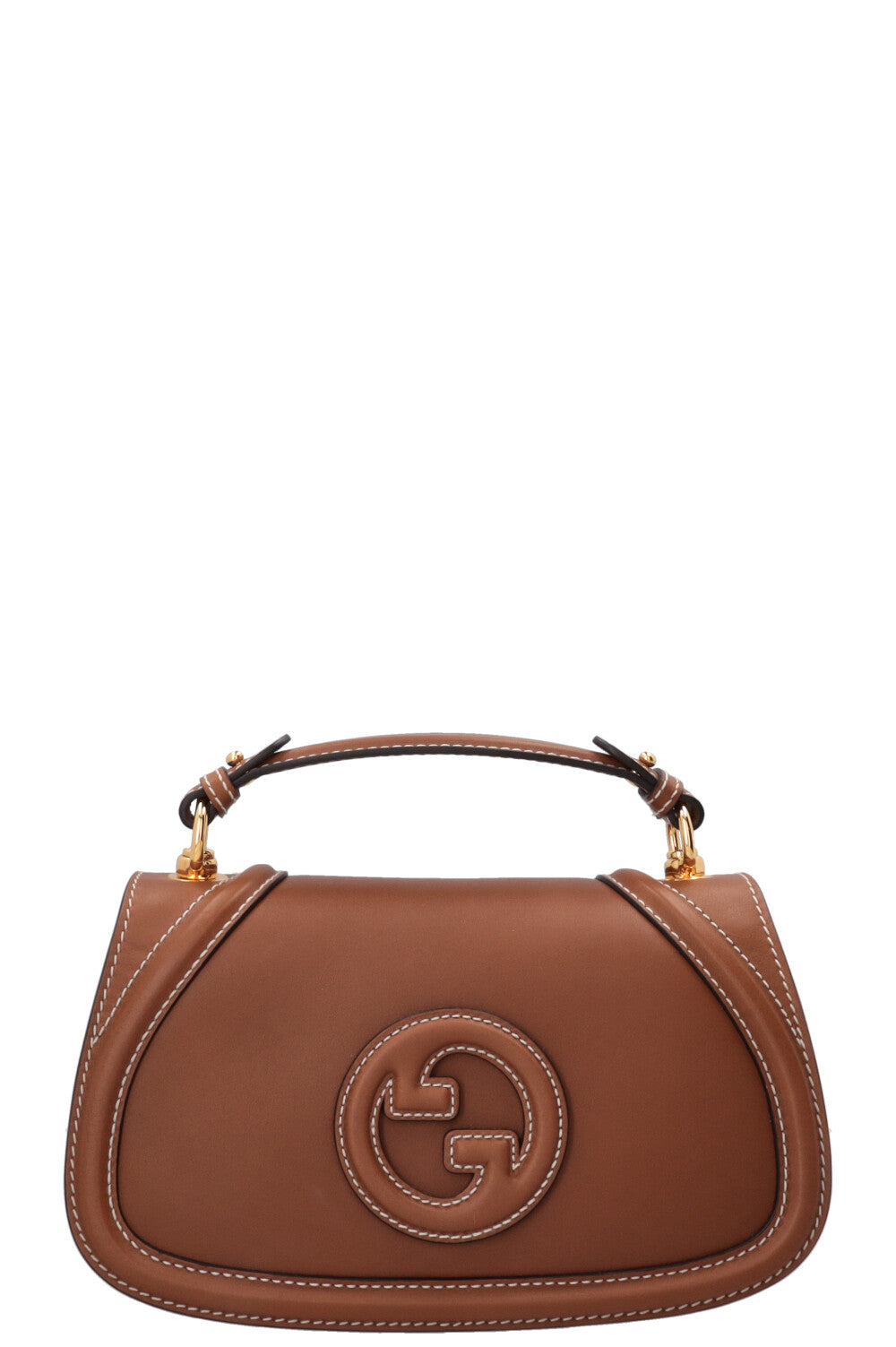 GUCCI Blondie Bag Leather Brown