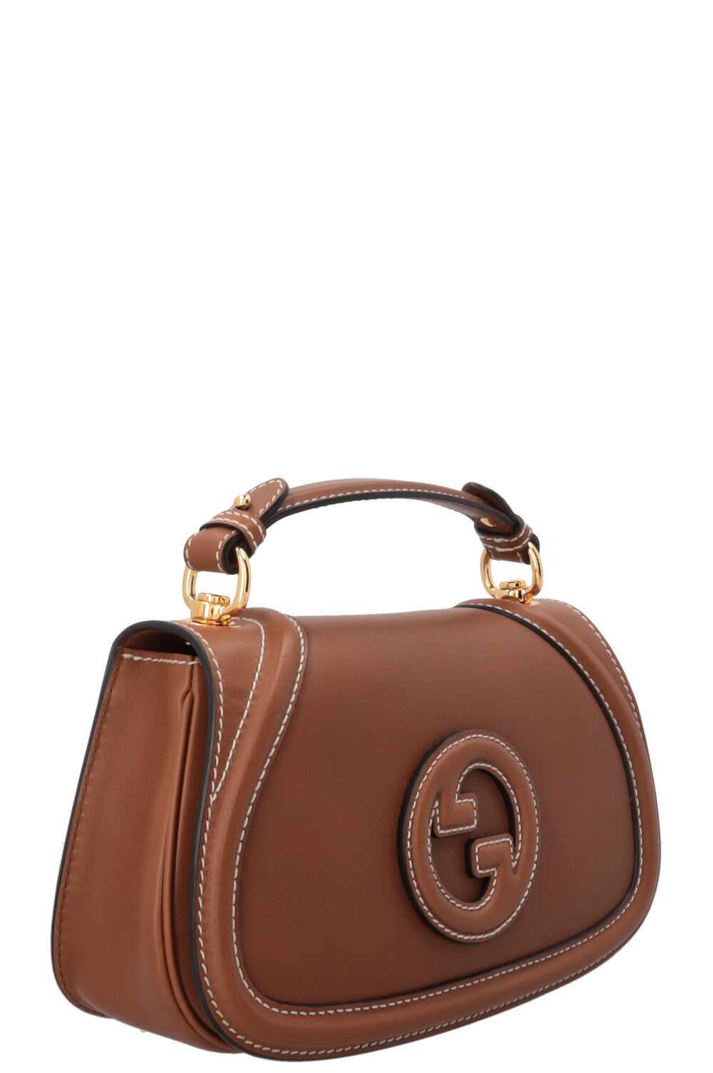 GUCCI Blondie Bag Leather Brown