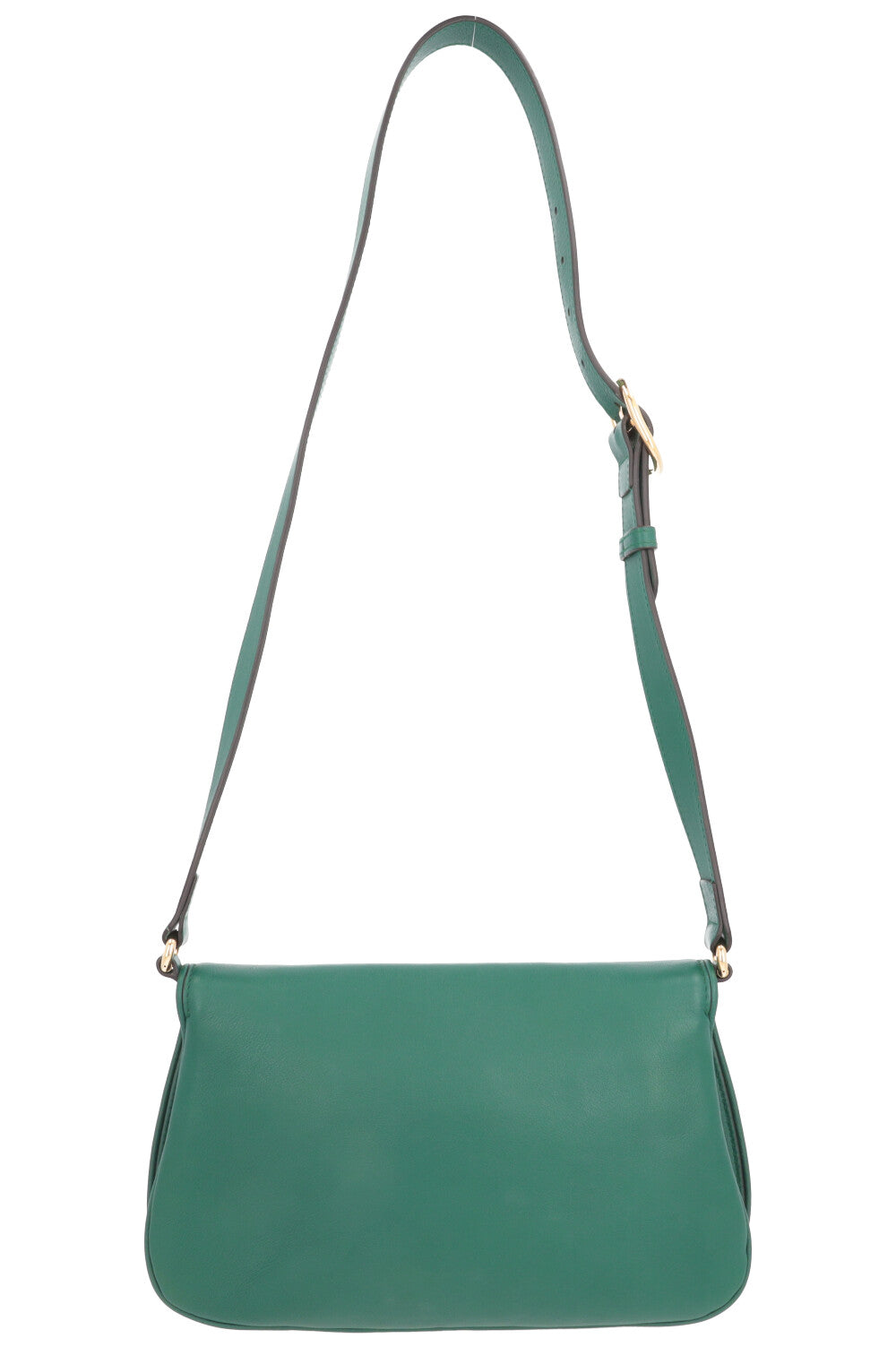 GUCCI Blondie Shoulder Bag Calfskin Green