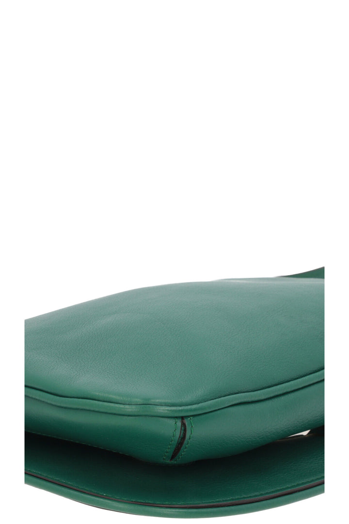 GUCCI Blondie Shoulder Bag Calfskin Green