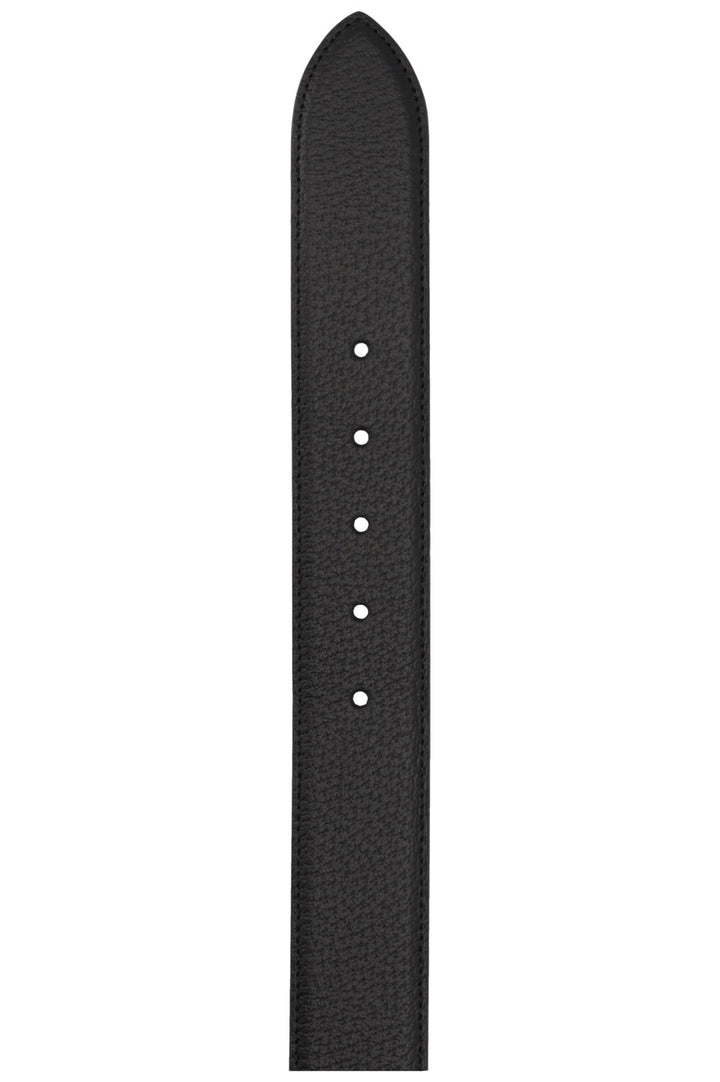 GUCCI Buckle Belt Leather Black