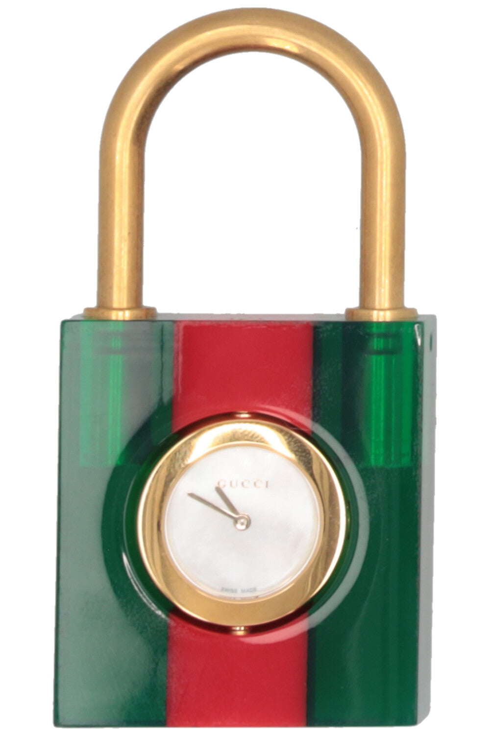 Montre Cadenas GUCCI Constance Lock Marron